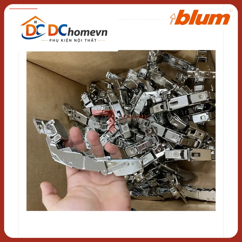 Bản lề Blum tích hợp giảm chấn góc mở 155° 71B7550 1181769