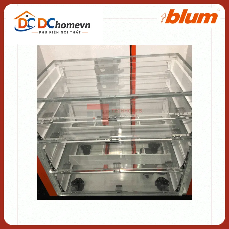 Bộ đẩy điện Blum 3 drawers 9458103 thumbnail 2