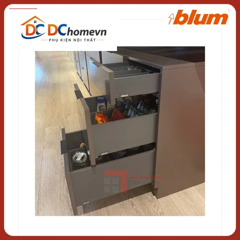 Bộ đẩy điện Blum cho 3 drawers 9458103