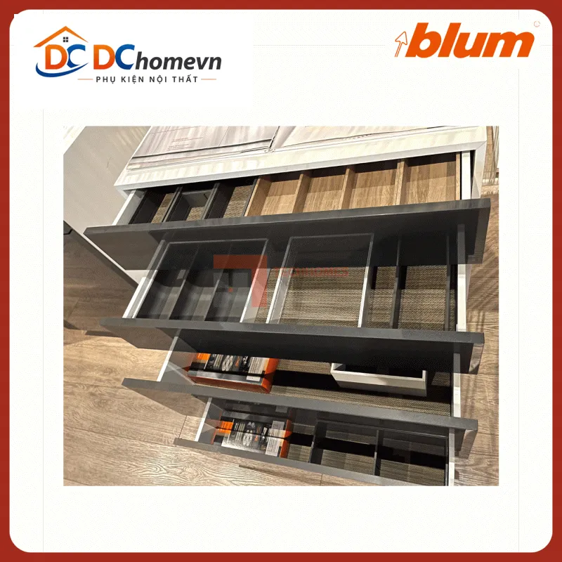 Bộ đẩy điện Blum 3 drawers 9458103 thumbnail 4