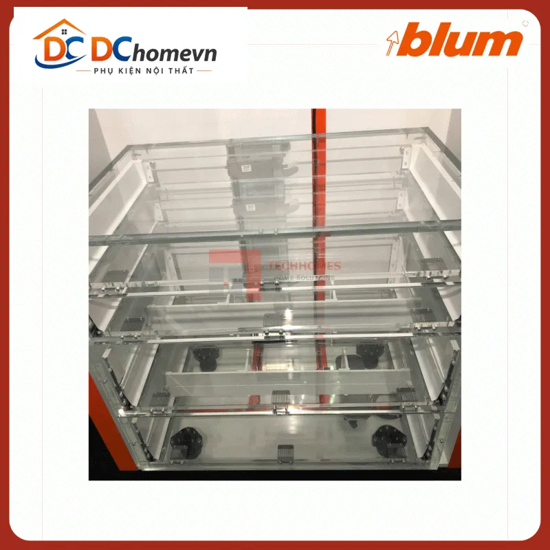 Bộ đẩy điện Blum 3 drawers 9458103 thumbnail 2
