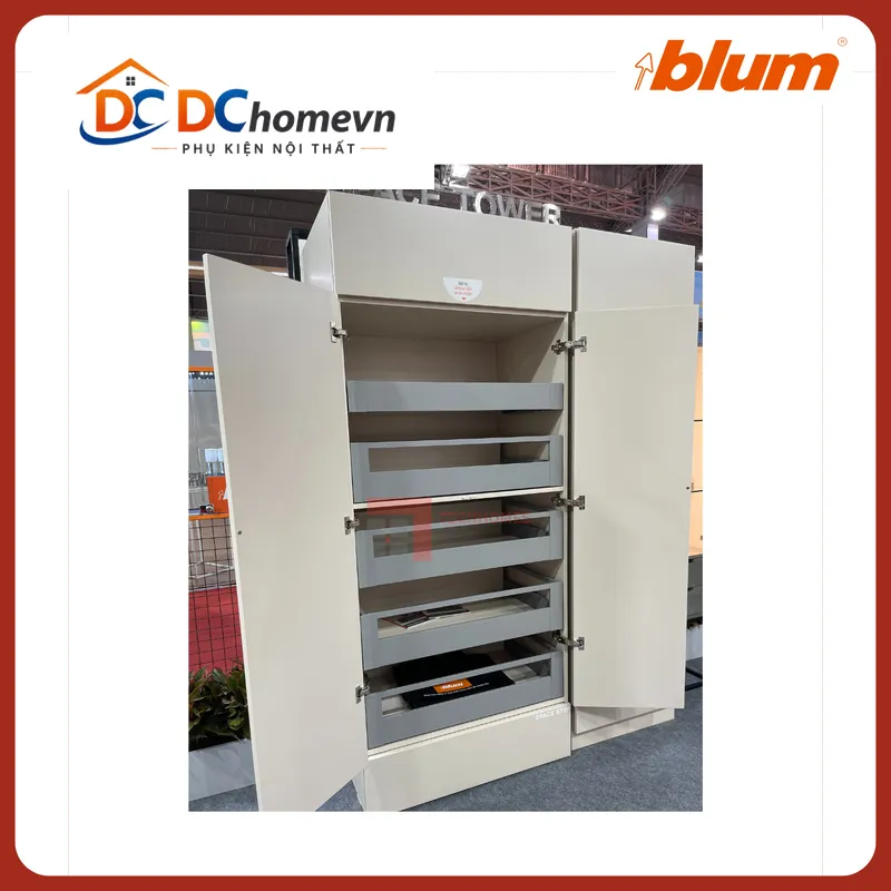 Bộ đẩy điện Blum cho 5 ngăn kéo SPACE TOWER 1668721 