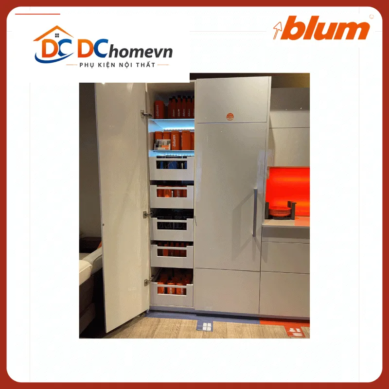 Bộ đẩy điện Blum cho 5 ngăn kéo SPACE TOWER 1668721 
