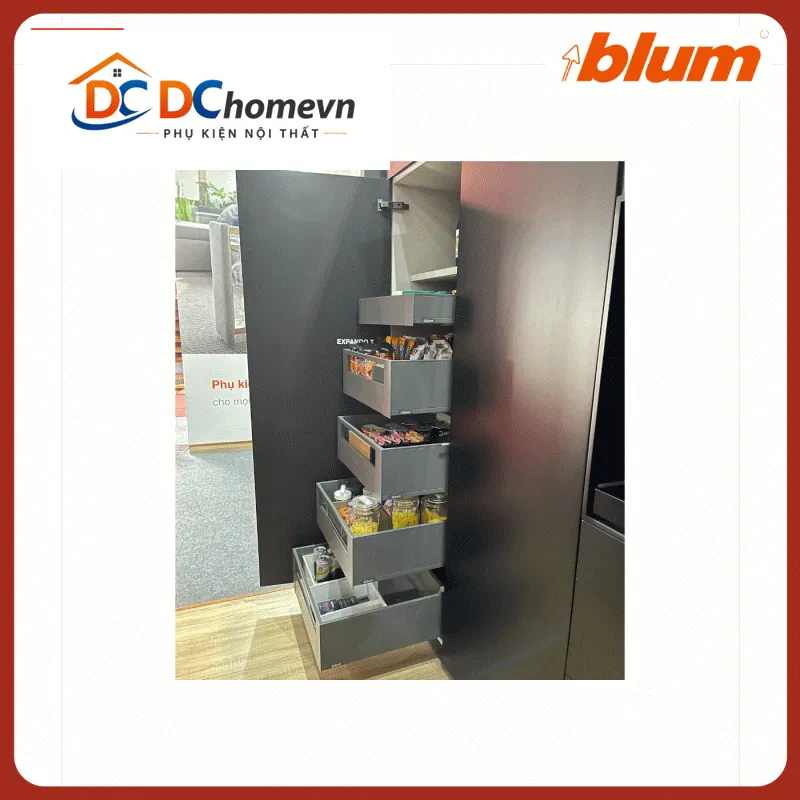 Bộ đẩy điện Blum cho 5 ngăn kéo SPACE TOWER 1668721 