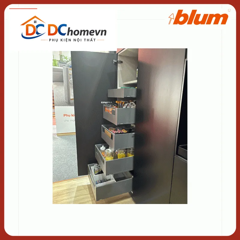 Bộ đẩy điện Blum cho 5 ngăn kéo SPACE TOWER 1668721