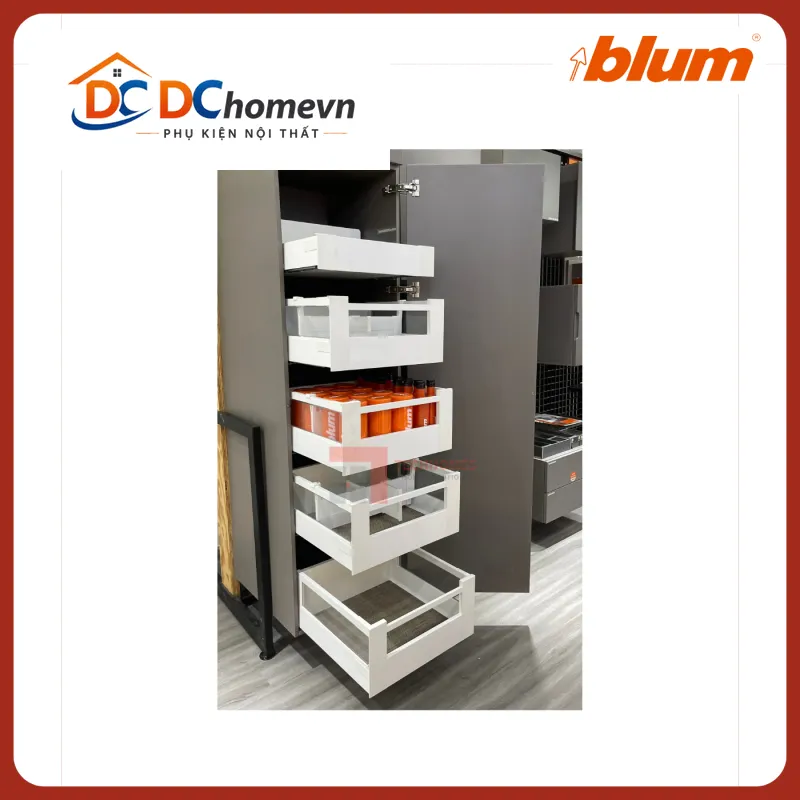 Bộ đẩy điện Blum cho 5 ngăn kéo SPACE TOWER 1668721