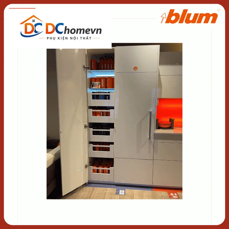 Bộ đẩy điện Blum cho 5 ngăn kéo SPACE TOWER 1668721