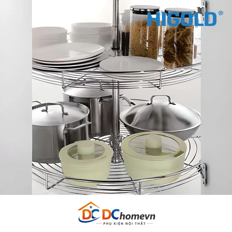 Mâm Xoay 4/4 Inox 304 (103027 – 700mm) – Higold